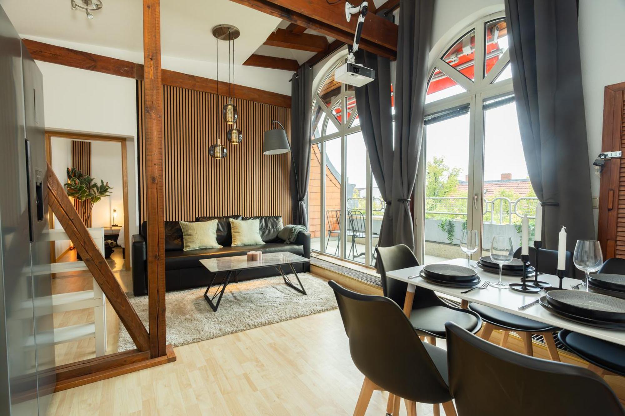Staywell - Lichtdurchflutetes Apartment Mit Terasse Berlin Luaran gambar